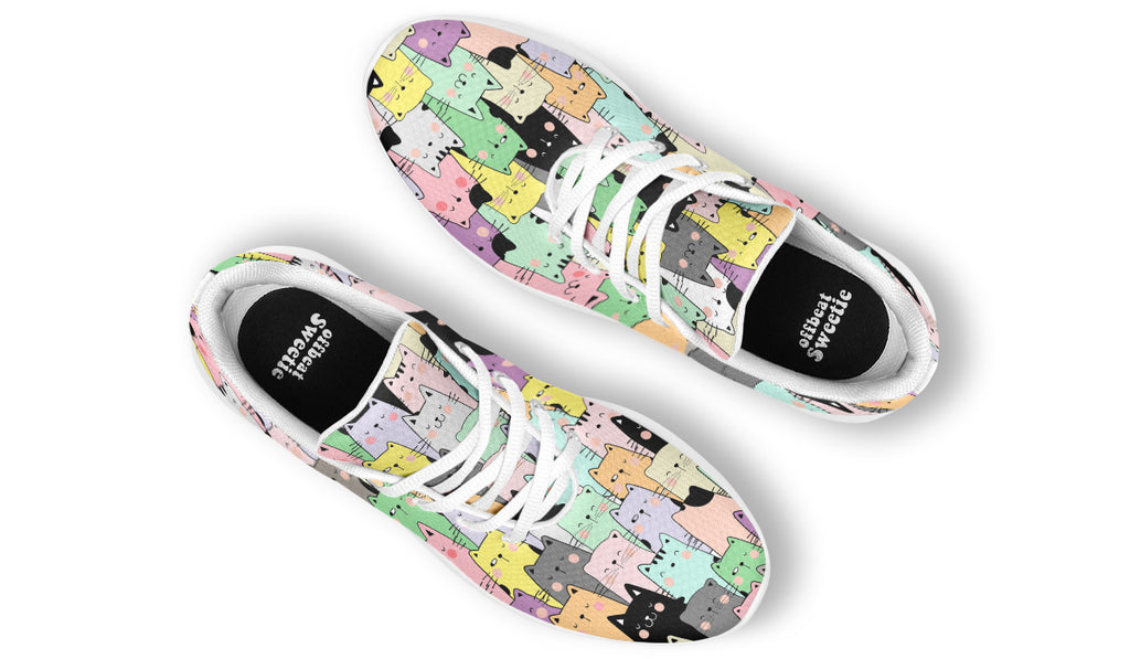 You've Got To Be Kitten Me Sneakers - Offbeat Sweetie