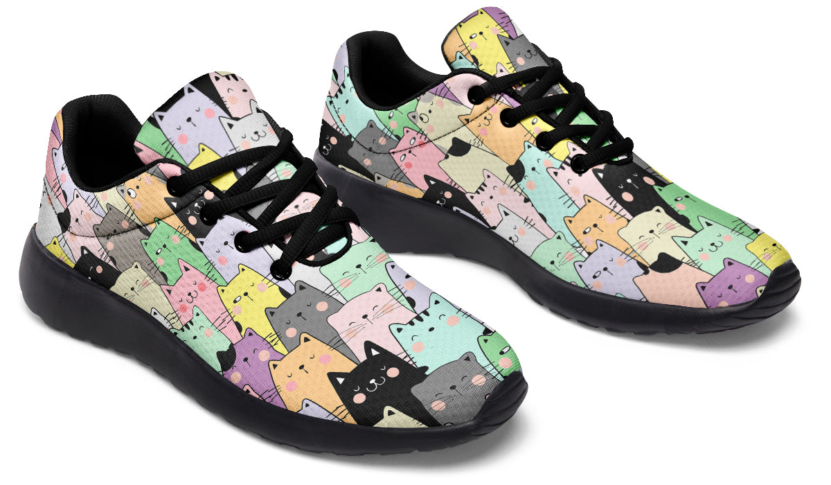 You've Got To Be Kitten Me Sneakers - Offbeat Sweetie
