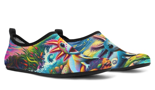 Adorable Axolotls Water Shoes - Offbeat Sweetie
