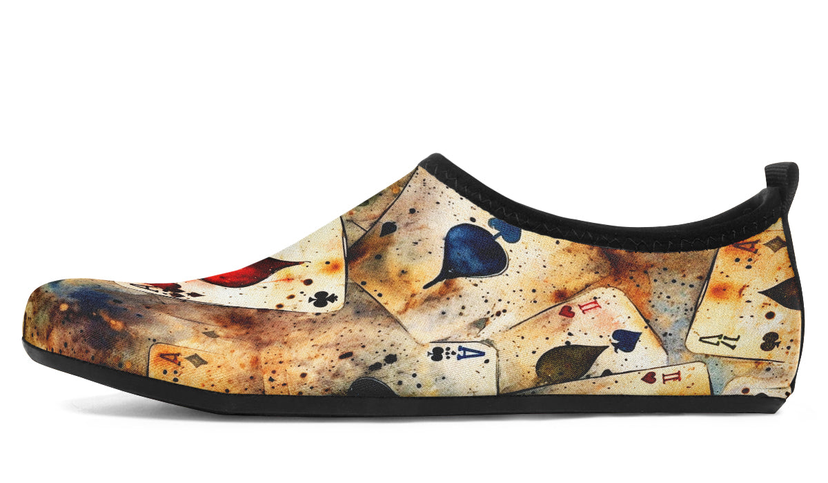 All Mad Here Water Shoes - Offbeat Sweetie