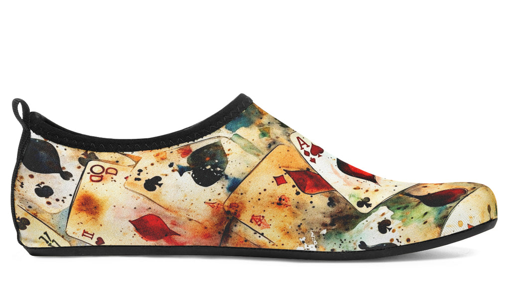 All Mad Here Water Shoes - Offbeat Sweetie