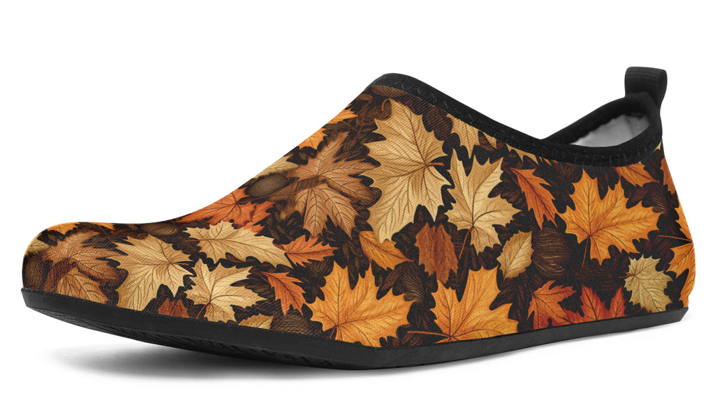 Autumn Leaves Water Shoes - Offbeat Sweetie