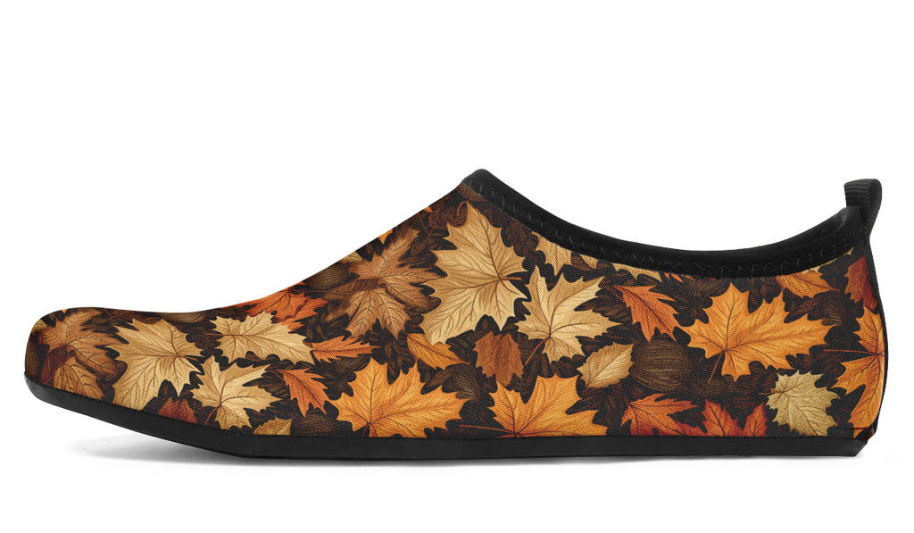 Autumn Leaves Water Shoes - Offbeat Sweetie
