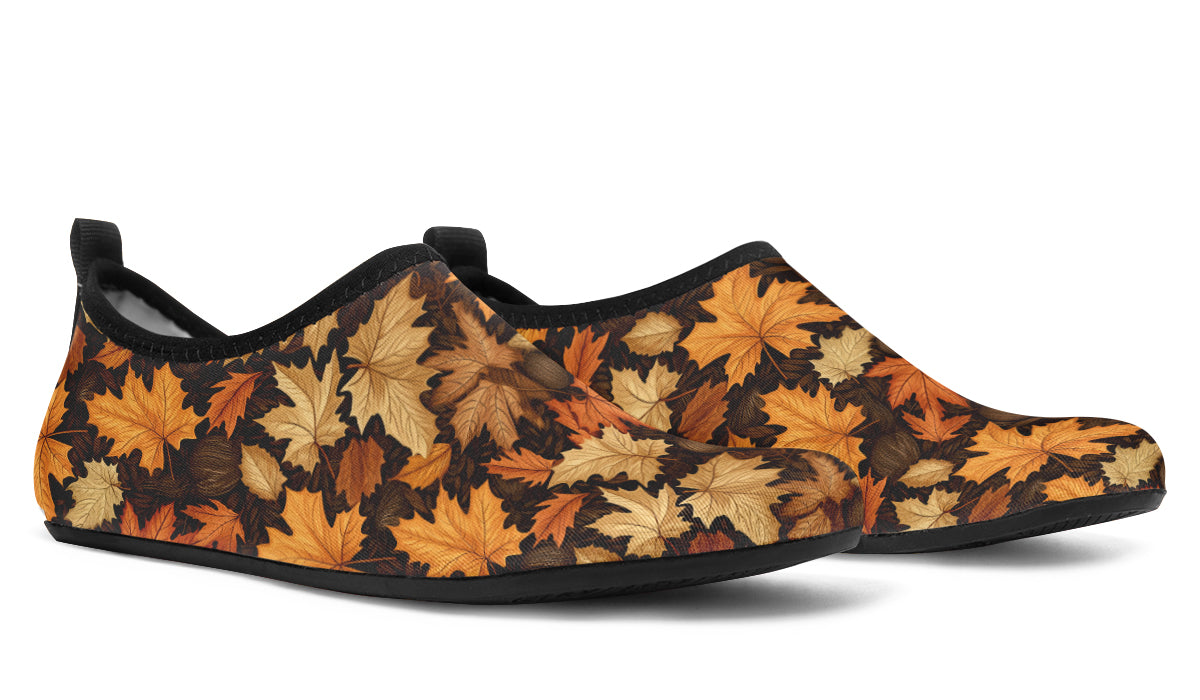 Autumn Leaves Water Shoes - Offbeat Sweetie