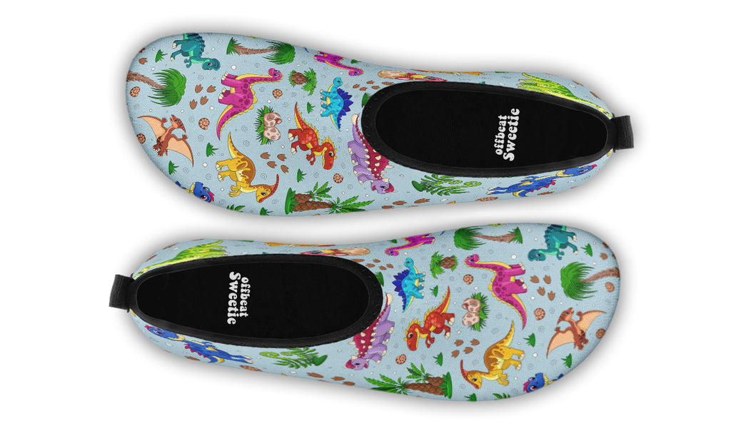 Blue Baby Dinos Water Shoes - Offbeat Sweetie