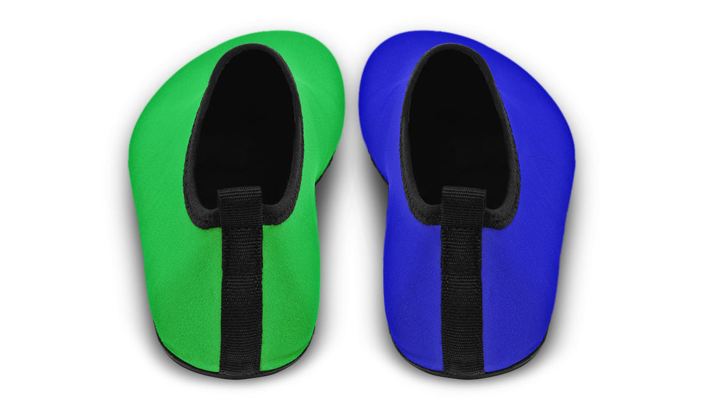 Blue and Green Mismatch Water Shoes