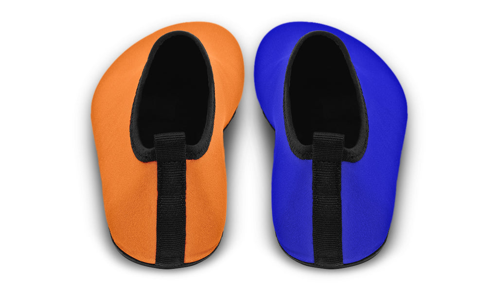 Blue and Orange Mismatch Water Shoes