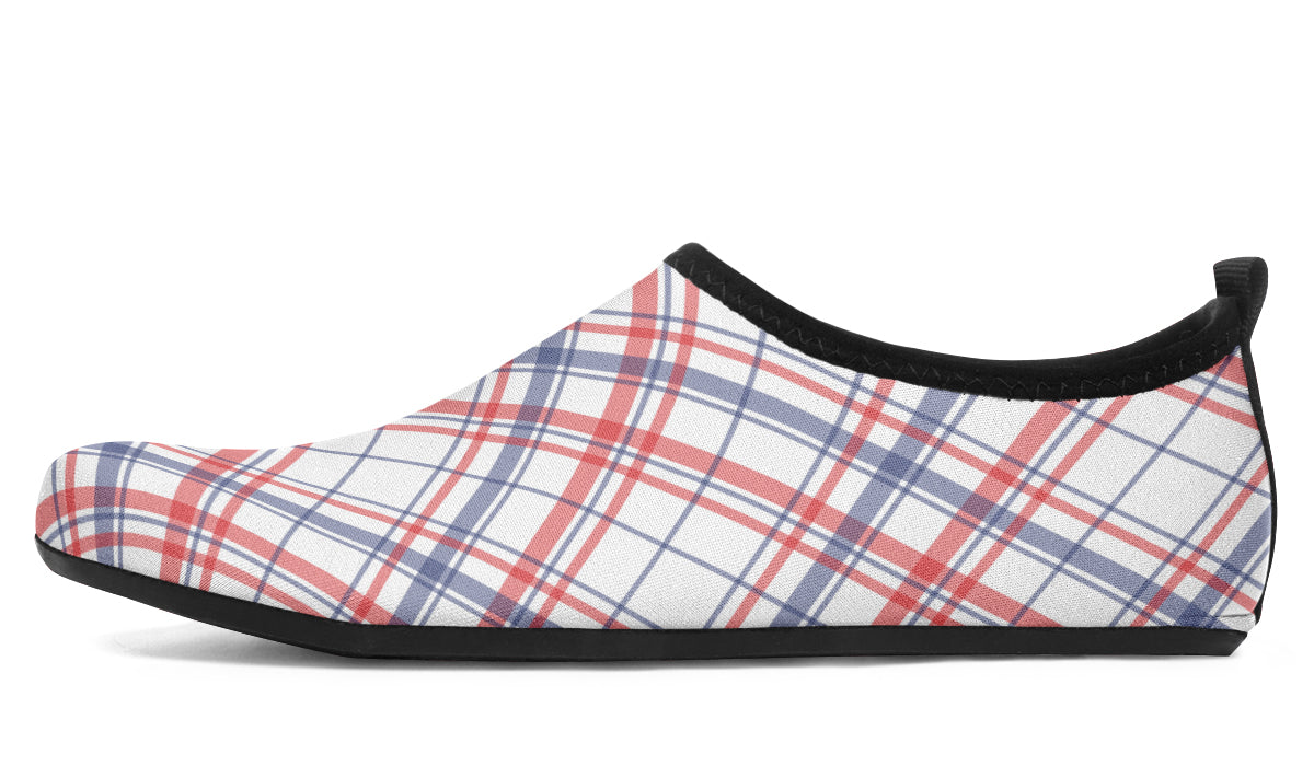 Candy Stripe Plaid Water Shoes