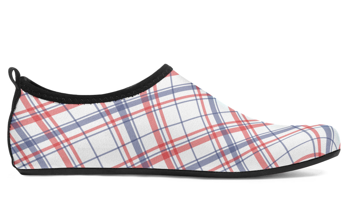 Candy Stripe Plaid Water Shoes