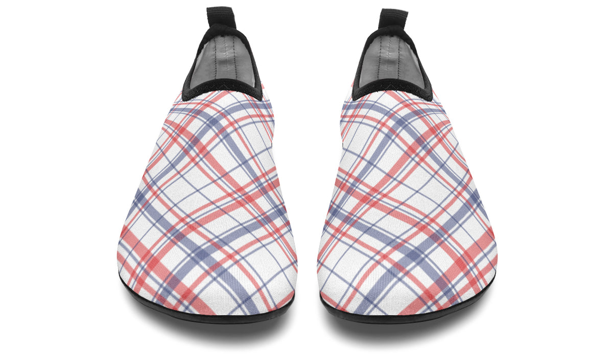 Candy Stripe Plaid Water Shoes