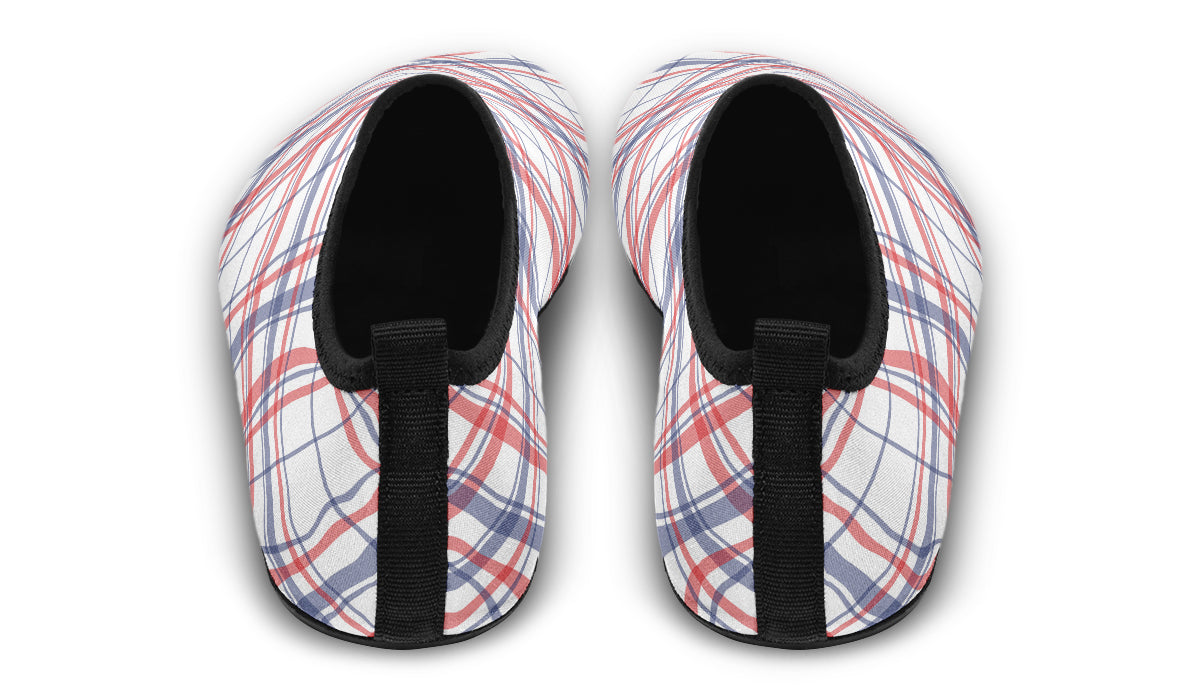Candy Stripe Plaid Water Shoes
