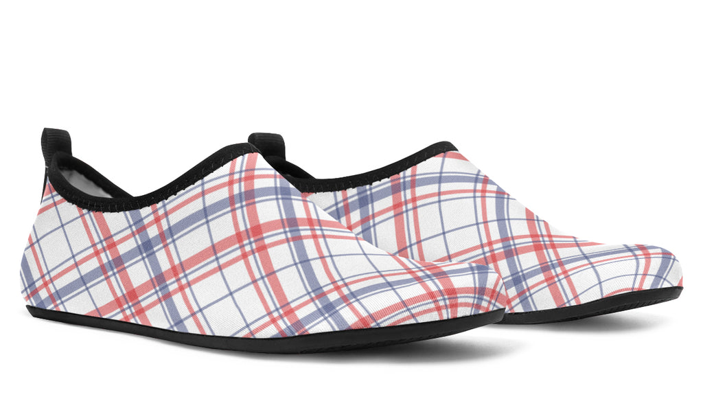 Candy Stripe Plaid Water Shoes