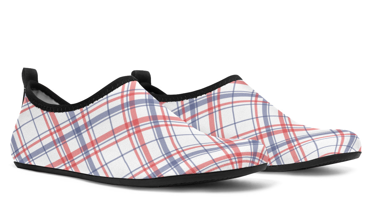 Candy Stripe Plaid Water Shoes