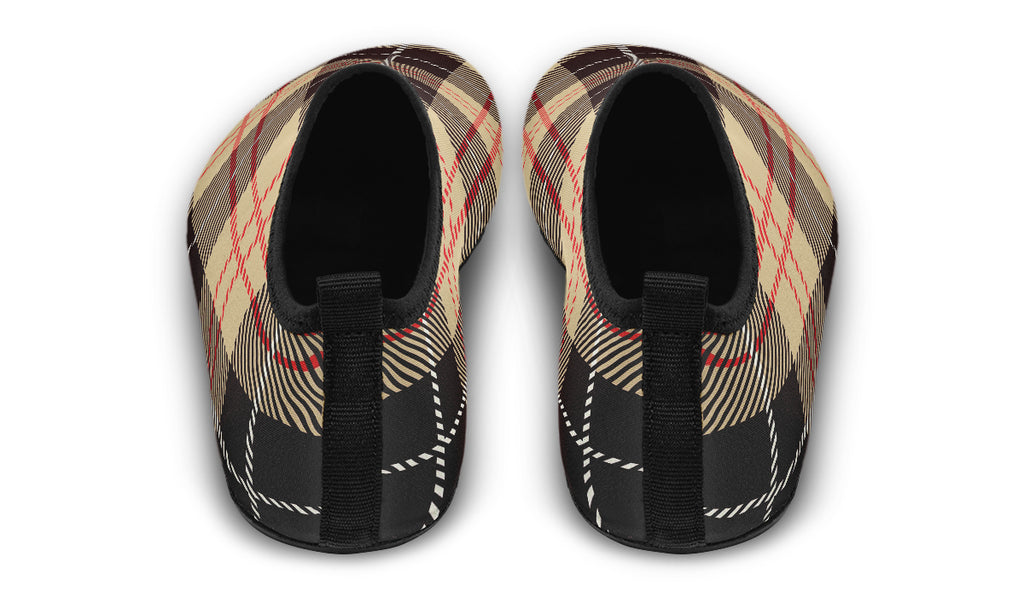 Choco Mocha Plaid Water Shoes