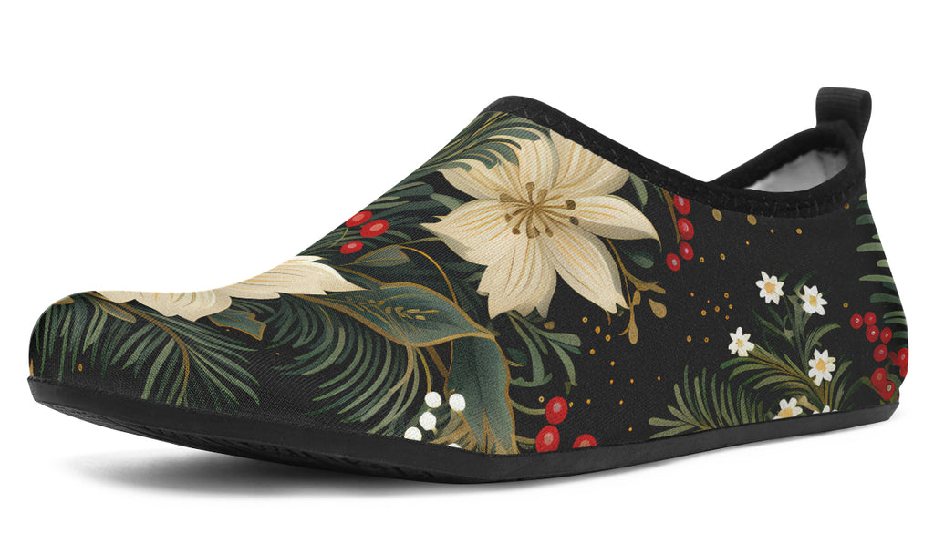 Christmas Flora Water Shoes - Offbeat Sweetie