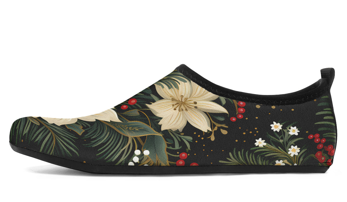 Christmas Flora Water Shoes - Offbeat Sweetie