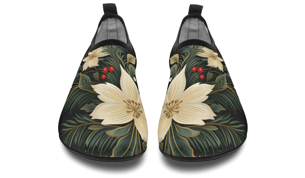 Christmas Flora Water Shoes - Offbeat Sweetie