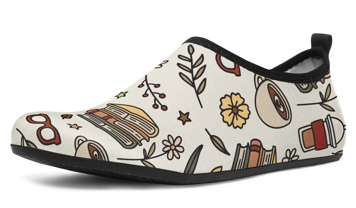 Coffee And Books Water Shoes