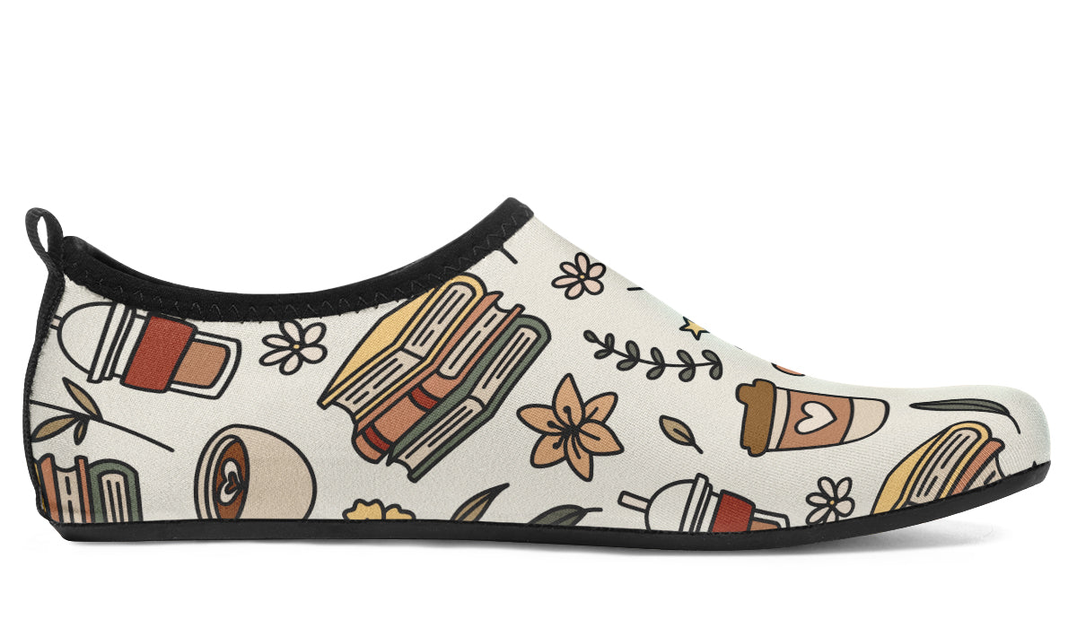Coffee And Books Water Shoes