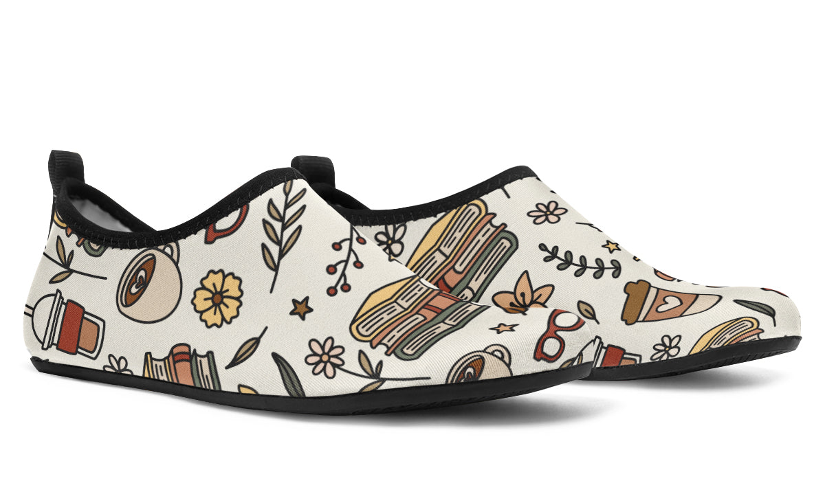 Coffee And Books Water Shoes