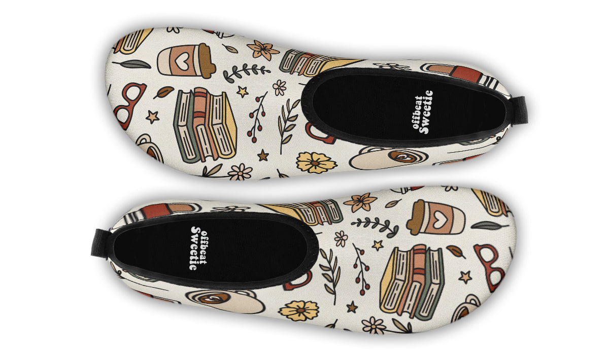 Coffee And Books Water Shoes