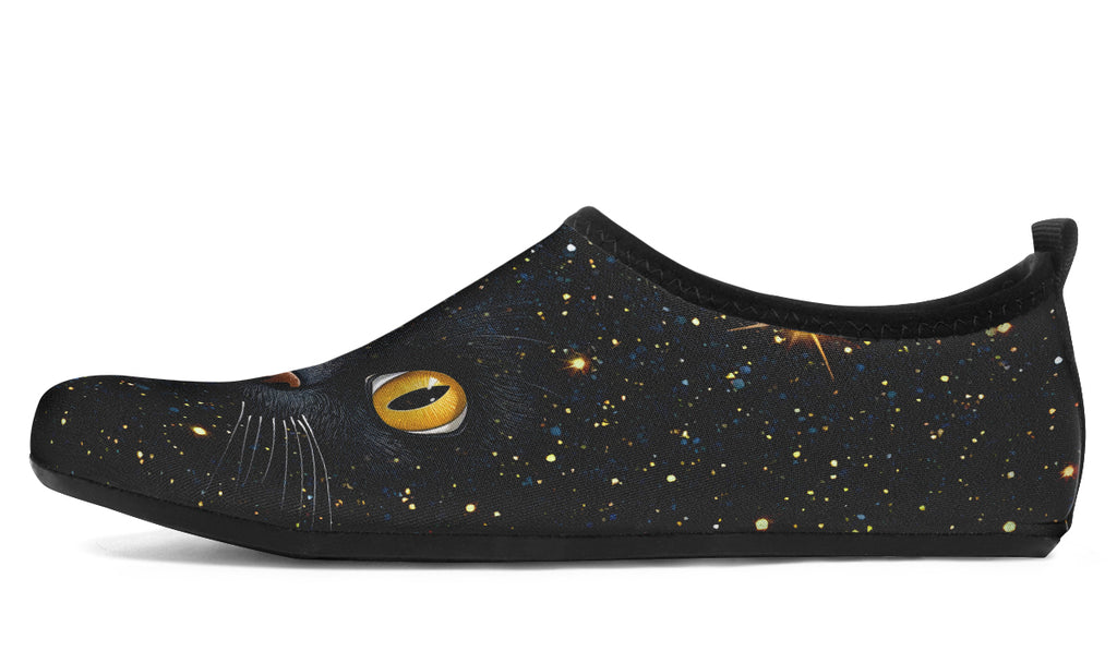 Cosmic Cat Eyes Water Shoes