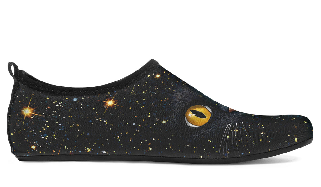 Cosmic Cat Eyes Water Shoes