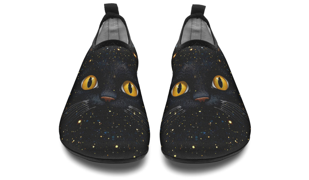 Cosmic Cat Eyes Water Shoes