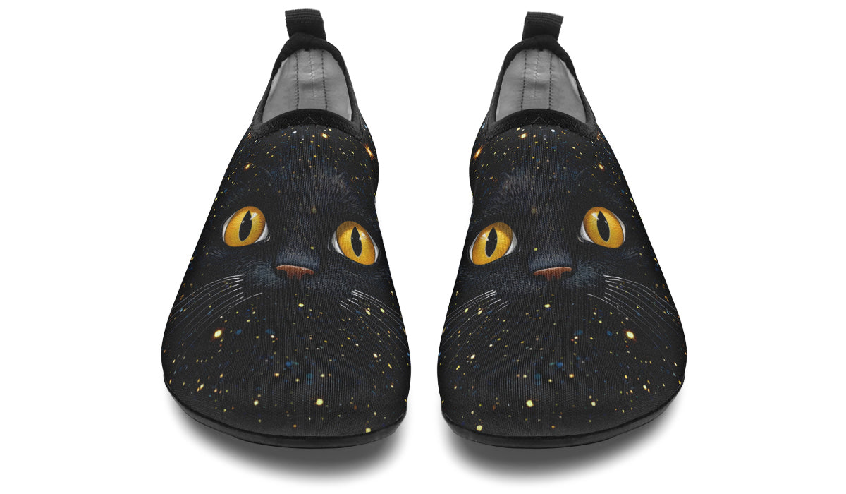 Cosmic Cat Eyes Water Shoes