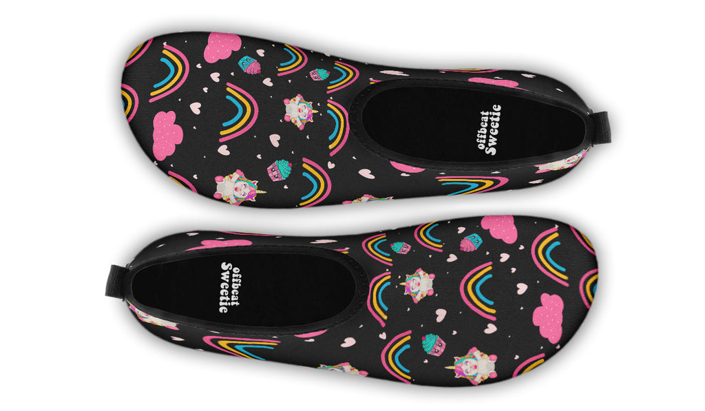 Cutesy Unicorns Water Shoes - Offbeat Sweetie