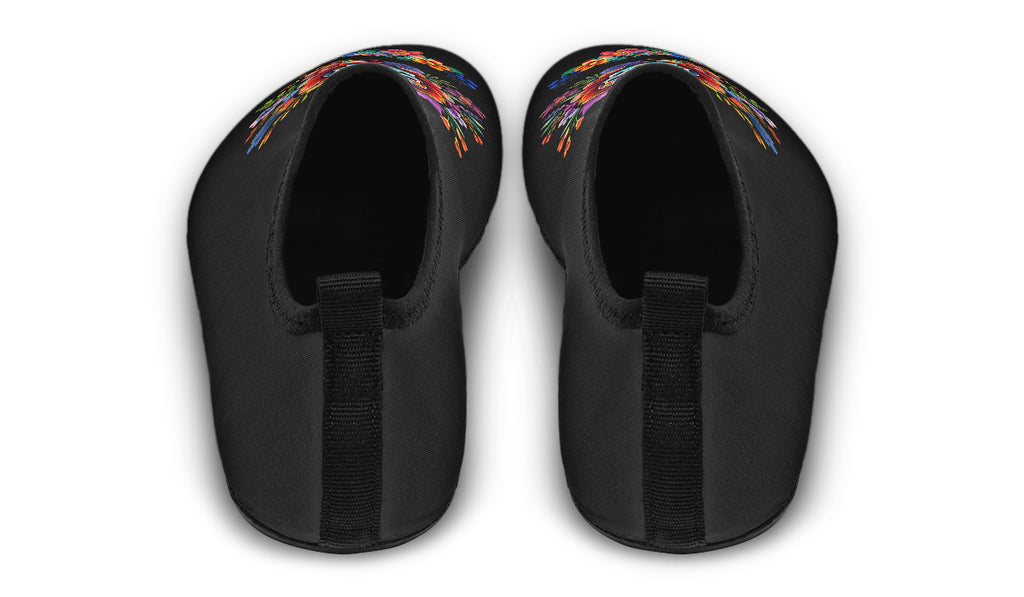 Day of the Dead Water Shoes - Offbeat Sweetie