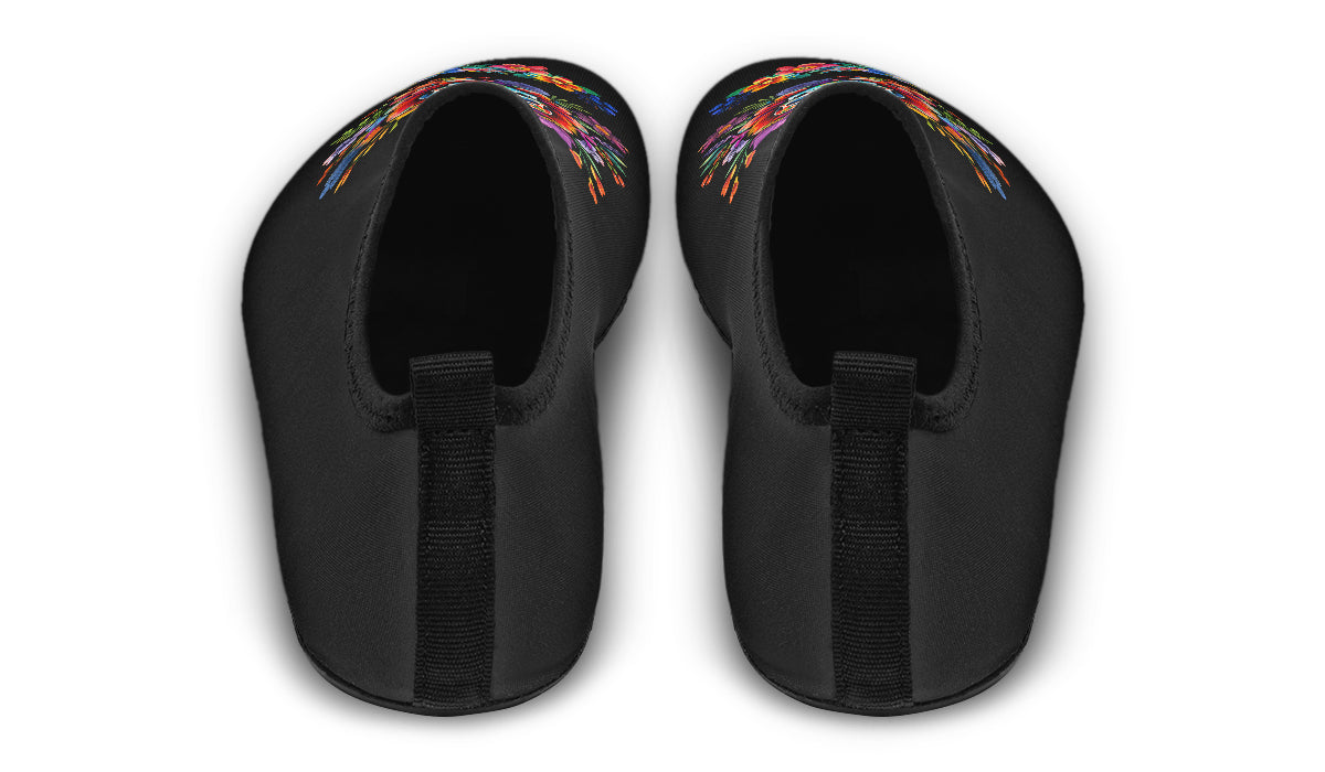 Day of the Dead Water Shoes - Offbeat Sweetie