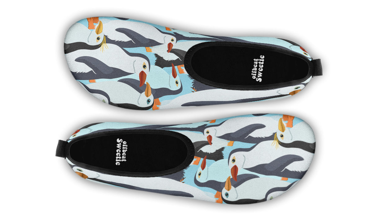 Penguin Party Water Shoes - Offbeat Sweetie