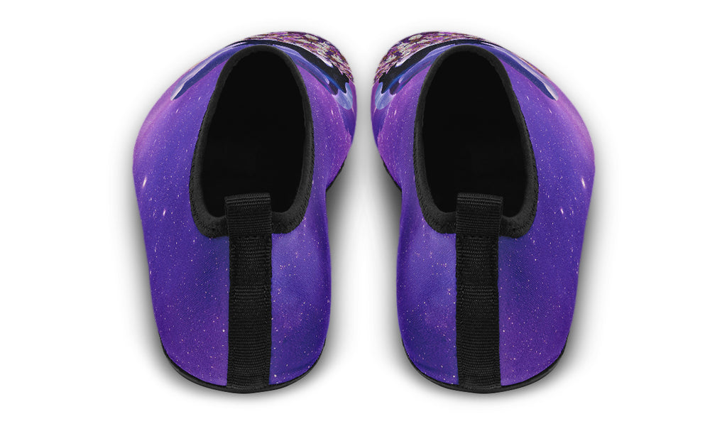 Enchanted Lavender Moon Cat Water Shoes