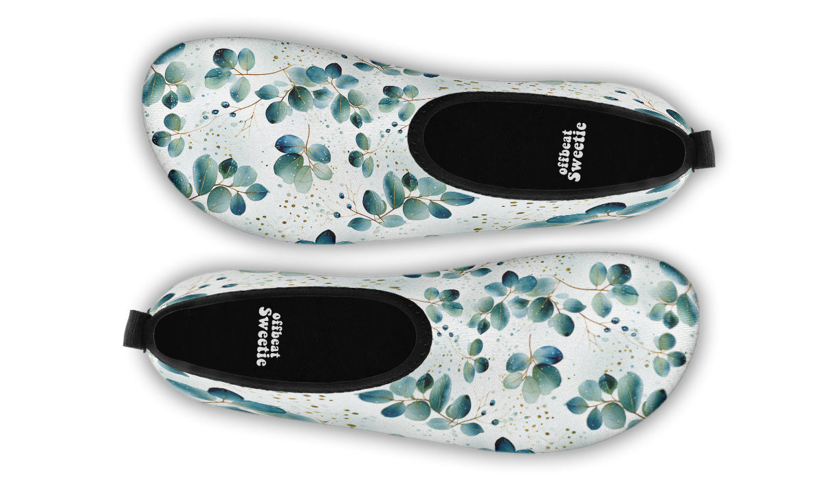 Eucalyptus Leaves Water Shoes - Offbeat Sweetie
