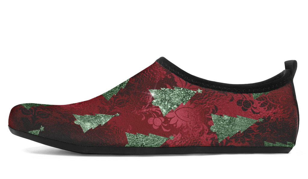 Glam Christmas Water Shoes - Offbeat Sweetie