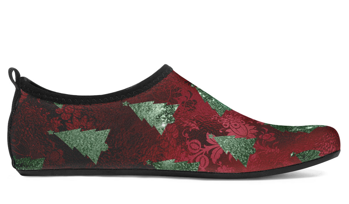 Glam Christmas Water Shoes - Offbeat Sweetie