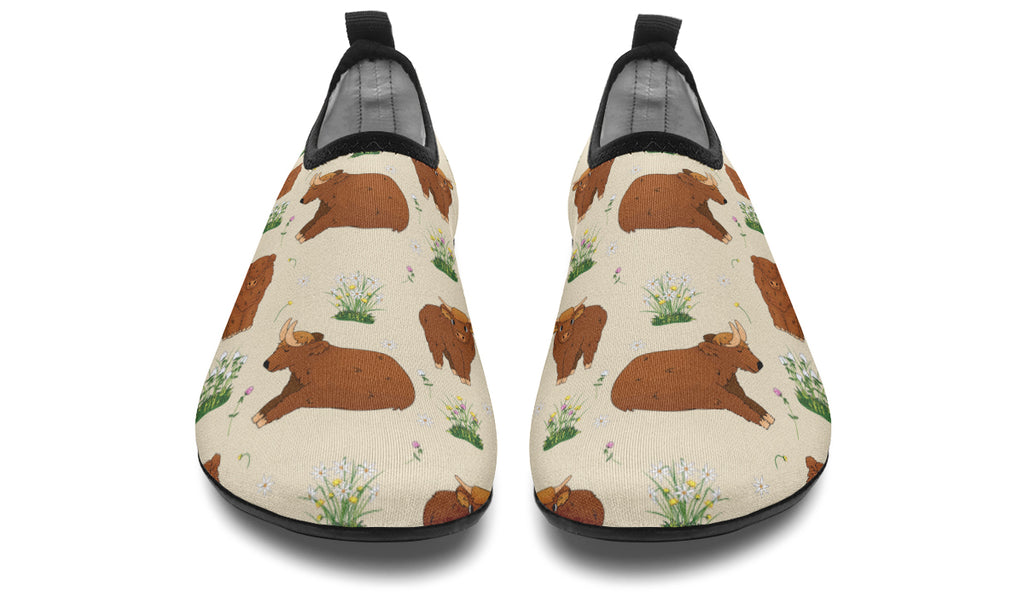 Highland Cows Water Shoes