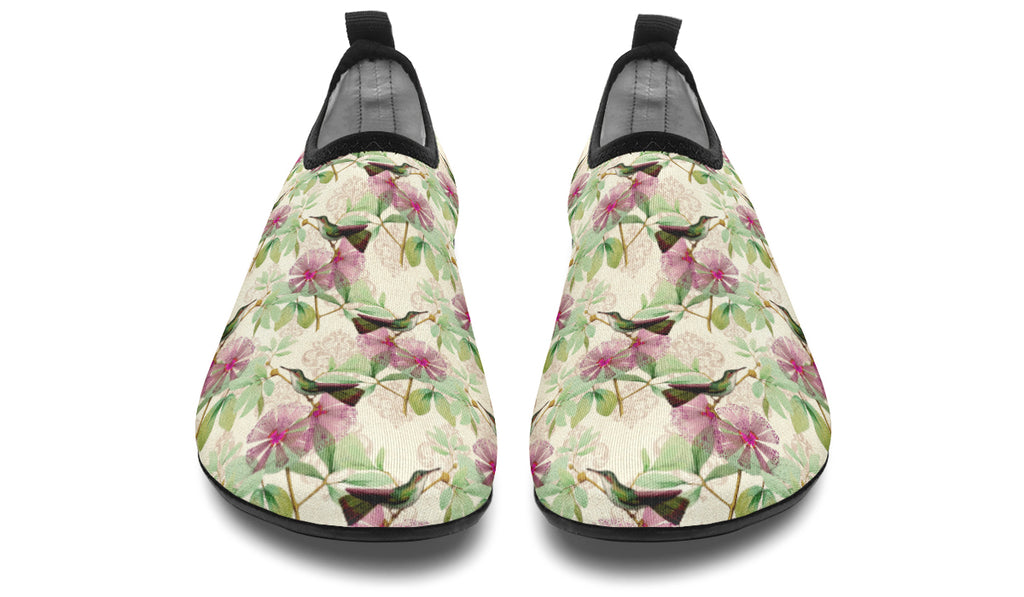 Hummingbirds Water Shoes - Offbeat Sweetie