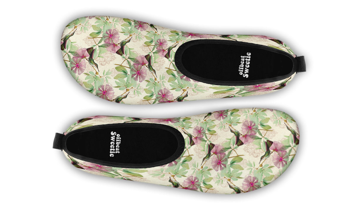 Hummingbirds Water Shoes - Offbeat Sweetie