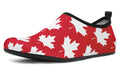 Maple Leaves Red Water Shoes - Offbeat Sweetie