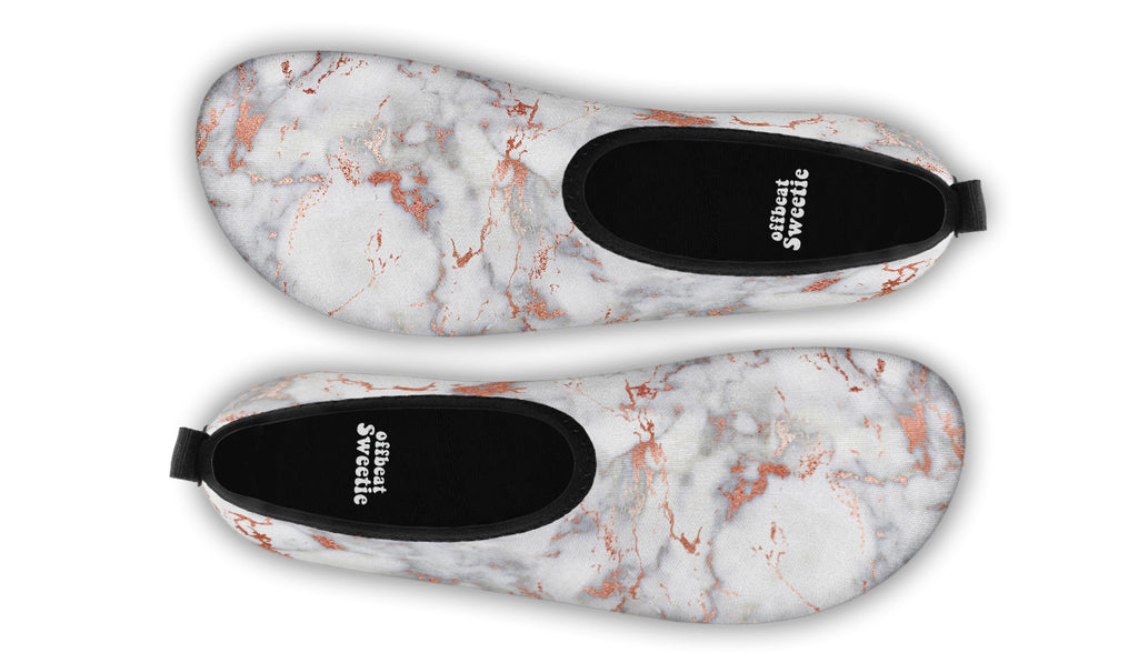 Marble Blush Water Shoes - Offbeat Sweetie