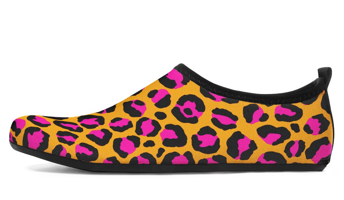 Neon Leopard x Neon Safari Mismatch Water Shoes