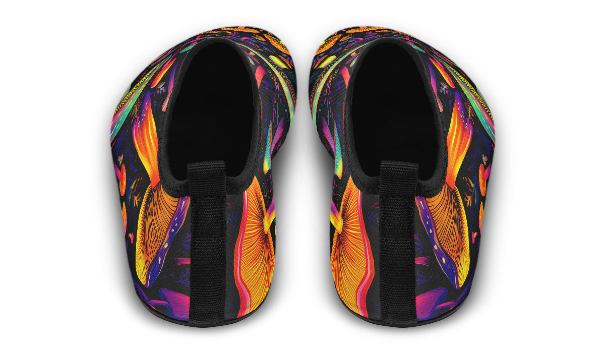 Neon Mushrooms Water Shoes - Offbeat Sweetie