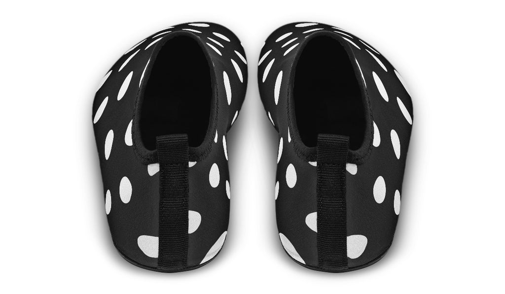 Paint It Black Polka Dot Water Shoes