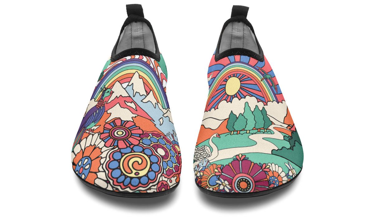 Peace And Love Water Shoes - Offbeat Sweetie