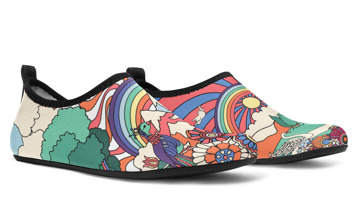 Peace And Love Water Shoes - Offbeat Sweetie