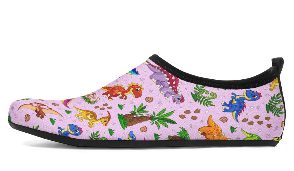 Pink Baby Dinos Water Shoes - Offbeat Sweetie