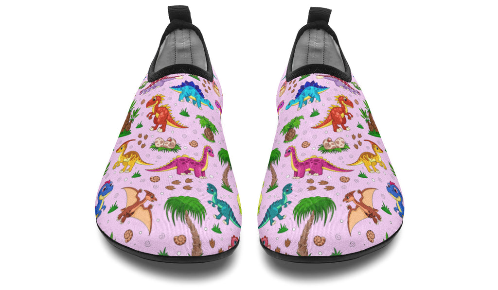 Pink Baby Dinos Water Shoes - Offbeat Sweetie
