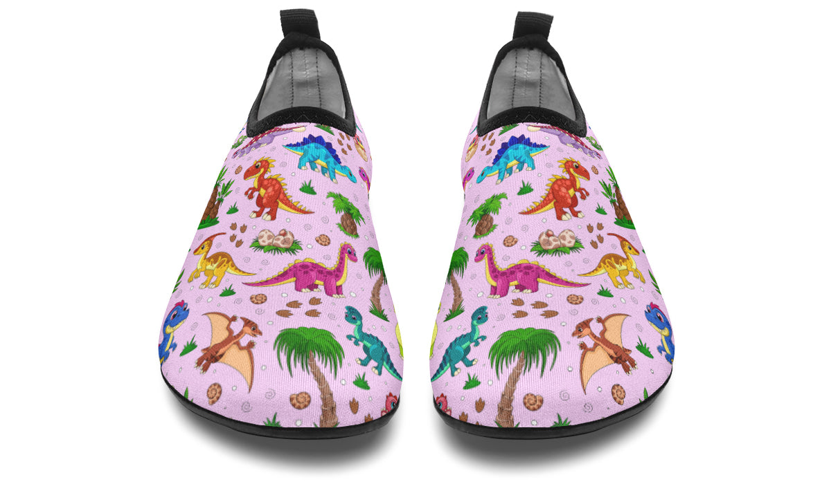 Pink Baby Dinos Water Shoes - Offbeat Sweetie